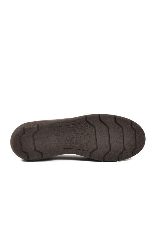 Kahve Hakiki Deri Kadın Casual Ayakkabı Premium 44332 Z