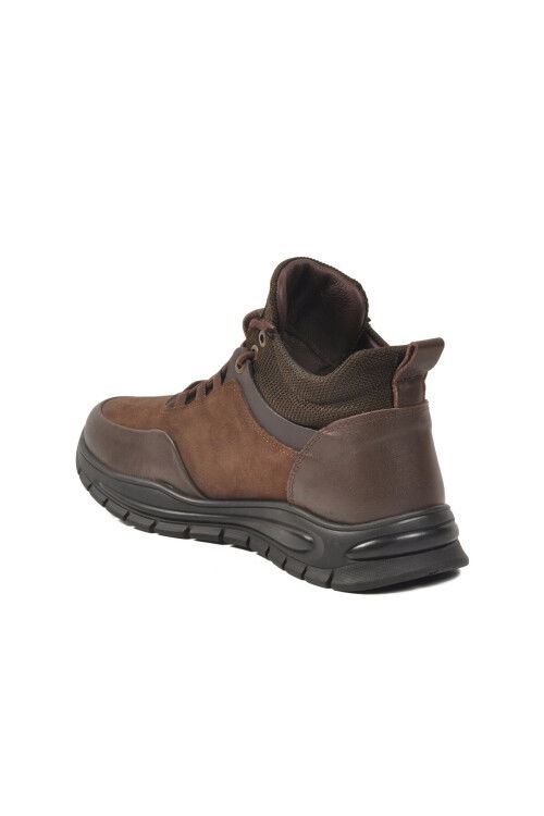 Kahve Nubuk Hakiki Deri Erkek Bot 152-18062 M