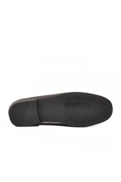 Kahve Rugan Hakiki Deri Kadın Casual Ayakkabı 214 Z