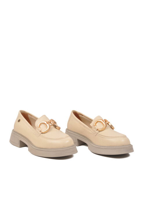 Cream Womens Classic Shoes PC-52650 Z