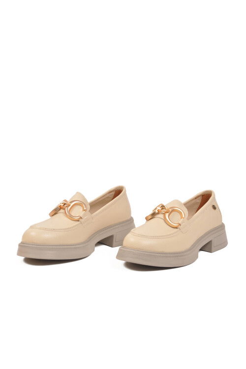 Cream Womens Classic Shoes PC-52650 Z
