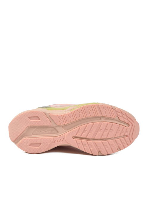 Pembe Misina Bağcıklı Fileli Hafif Kız Çocuk Spor Ayakkabı 2036 F