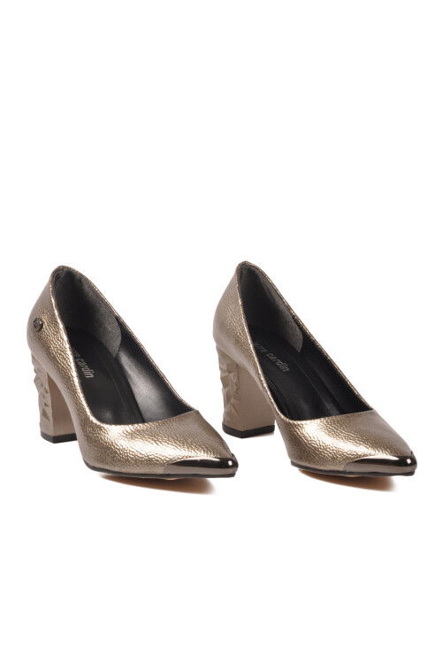 Platinum High Heeled Womens Evening Shoes PC-51752 Z