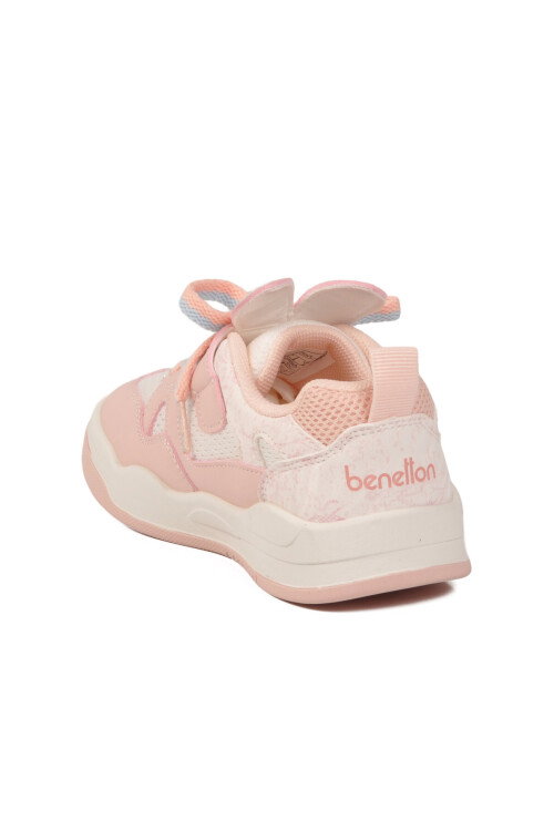Pudra Cırtlı Hafif Kız Çocuk Spor Ayakkabı BNI-11411 P