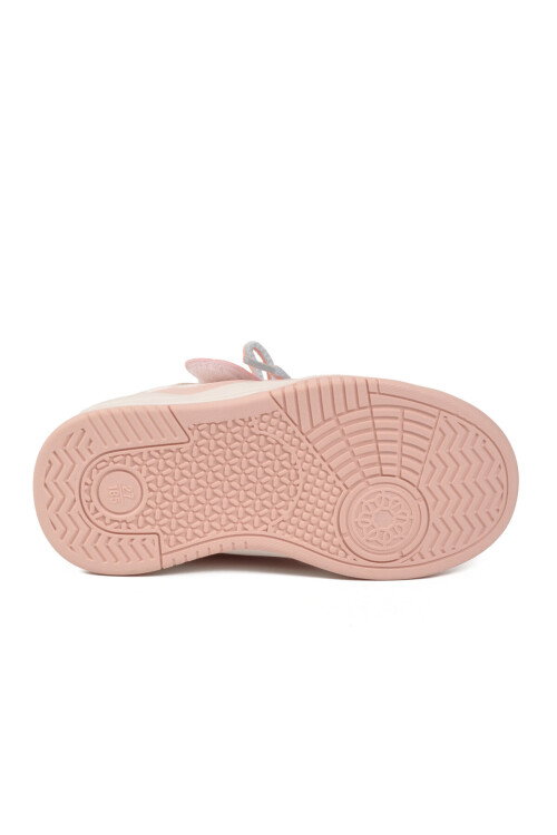 Pudra Cırtlı Hafif Kız Çocuk Spor Ayakkabı BNI-11411 P