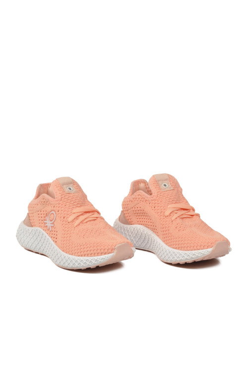 Pudra Fileli Hafif Kız Çocuk Spor Ayakkabı BNI-30961 F