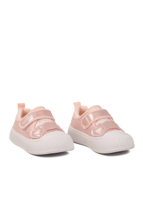 Pudra Cırtlı Kız Çocuk Spor Ayakkabı BNI-11410 P