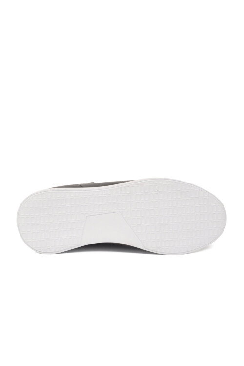 Siyah Beyaz Bağcıklı Unisex Sneaker PC-32722 G