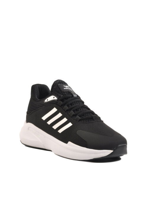 Siyah-Beyaz Tekstil Erkek Spor Ayakkabı Hidra M