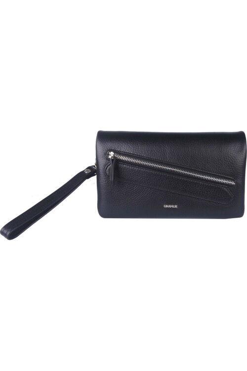 Siyah Hakiki Deri Erkek Portföy ve El Çantası 4272