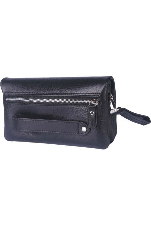 Siyah Hakiki Deri Erkek Portföy ve El Çantası 4272