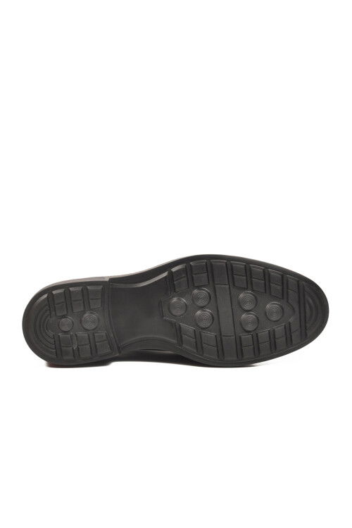 Siyah Hakiki Deri Erkek Casual Ayakkabı 618 M