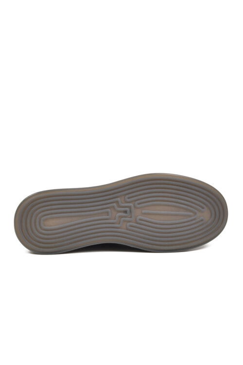 Siyah Hakiki Deri Erkek Casual Ayakkabı 152-15808 M