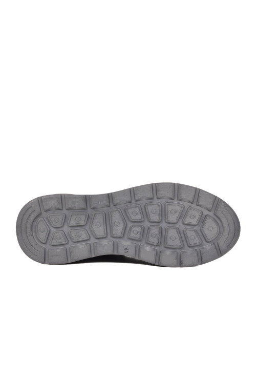 Premium Siyah Hakiki Deri Erkek Casual Ayakkabı 3003 M