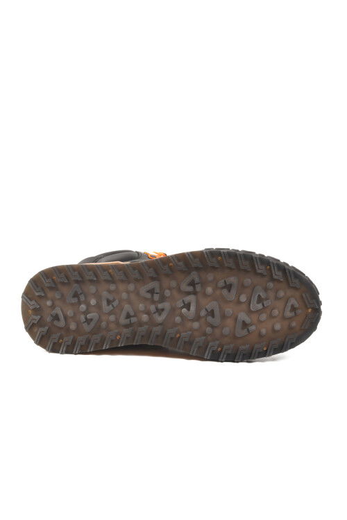 Siyah Hakiki Deri Bağcıklı Erkek Sneaker 152-18111 M