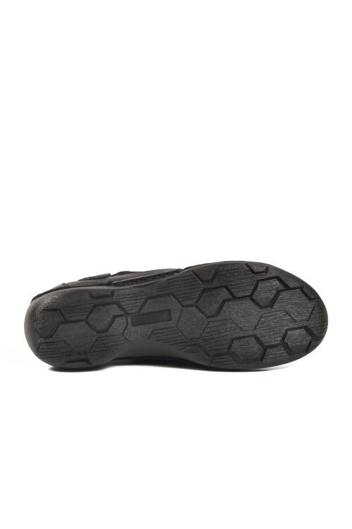 Premium Siyah Hakiki Deri Anatomik Kadın Casual Ayakkabı 44284 Z