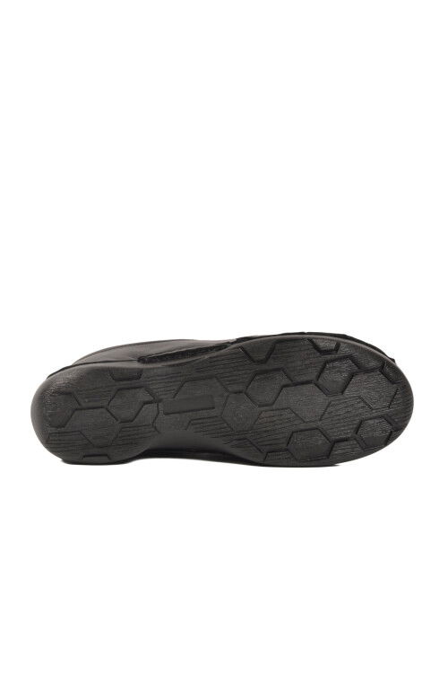 Premium Siyah Hakiki Deri Anatomik Kadın Casual Ayakkabı 44404 Z