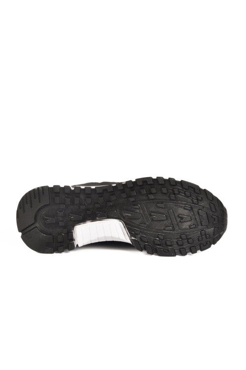 حذاء رياضي للجنسين من Nans 6006 G، أسود وأحمر، خفيف الوزن ومرن برباط للإغلاق