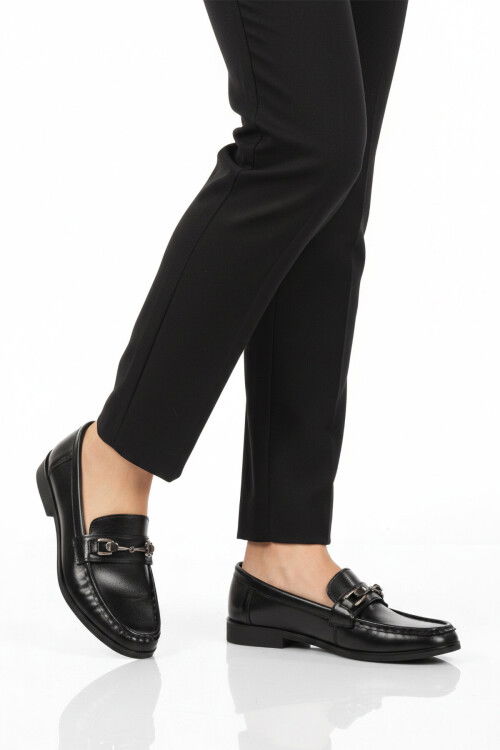 Siyah Hafif Esnek Kadın Casual Ayakkabı 547841 Z