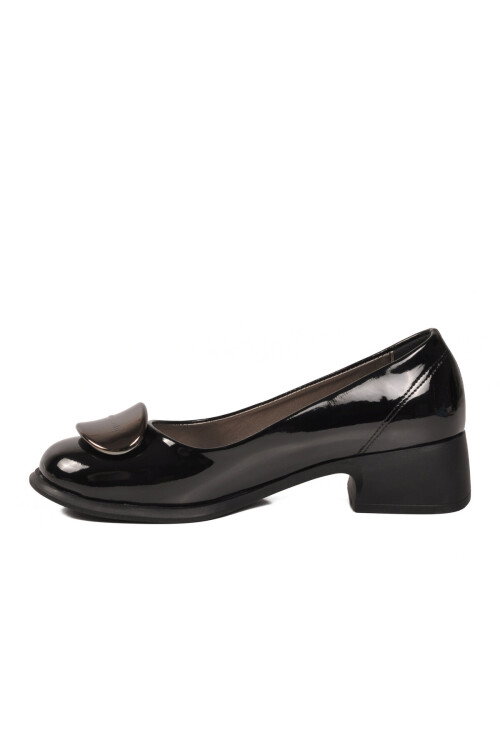 Siyah Kadın Topuklu Ayakkabı PC-54764 Z