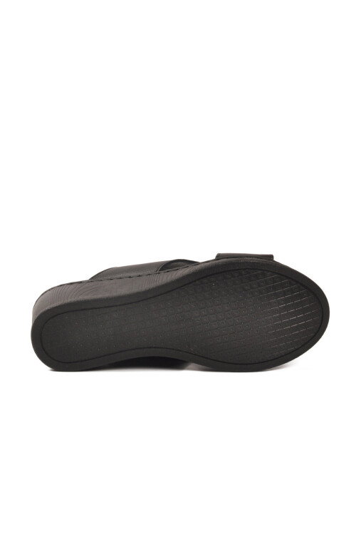 Siyah Kadın Günlük Topuklu Terlik PC-54801 Z