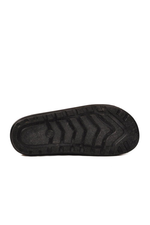 Siyah Hafif Çift Bantlı Kadın Günlük Terlik PC-7428 Z