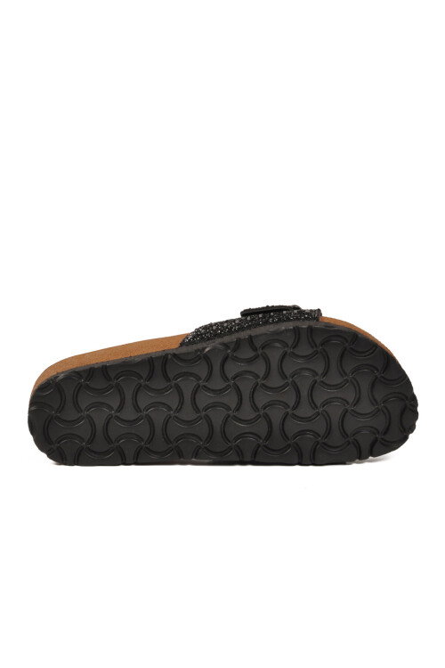 Siyah Hafif Kadın Günlük Terlik PC-7553 Z