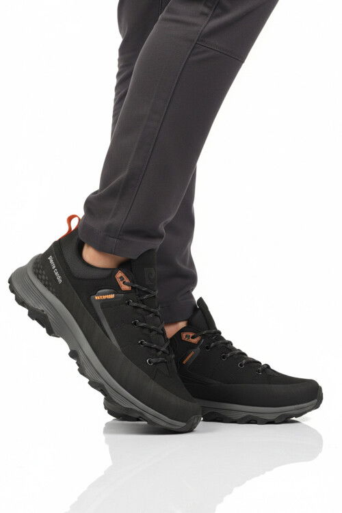 Siyah Hafızalı Taban Su Geçirmez Kaymaz Erkek Outdoor Yürüyüş Ayakkabı PCI-11006 M