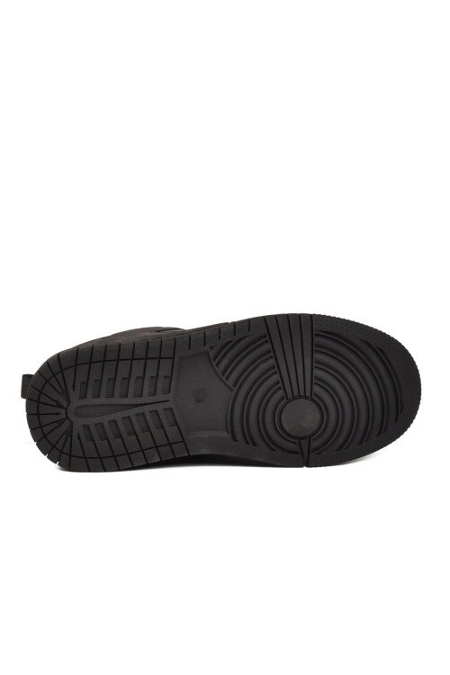 Siyah Bağcıklı Hafif Unisex Spor Ayakkabı BNI-10281 G