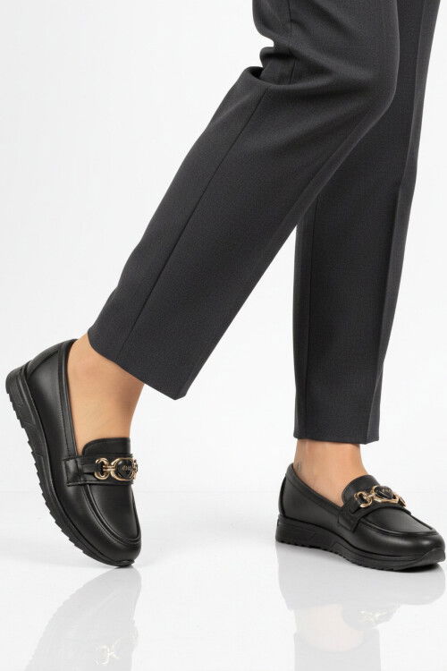 Siyah Hafifi Kadın Casual Ayakkabı 1102 Z