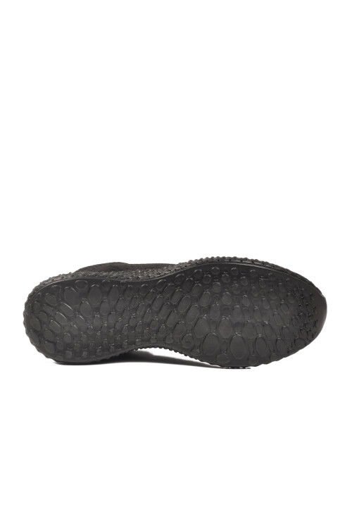 Siyah Anorak Hafif Esnek Büyük Numara Erkek Yürüyüş Ayakkabısı Pc-30679