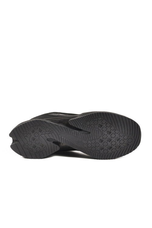 Siyah Hafızalı Taban Fileli Hafif Esnek Erkek Spor Ayakkabı PCI-10033 M