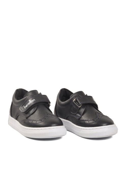 Siyah Cırtlı Erkek Bebek Günlük Ayakkabı BNI-32060 B