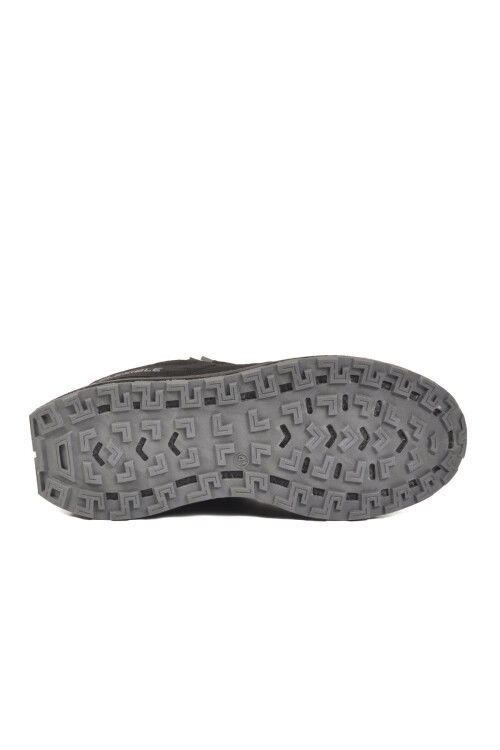 Siyah Fileli Hafif Esnek Hafızalı Taban Erkek Spor Ayakkabı Bst-654 M