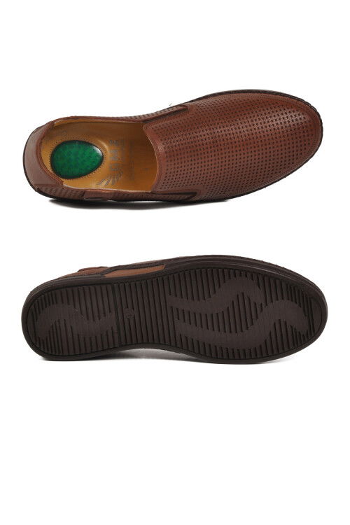 Taba Hakiki Deri Jel Taban Erkek Casual Ayakkabı 803 M