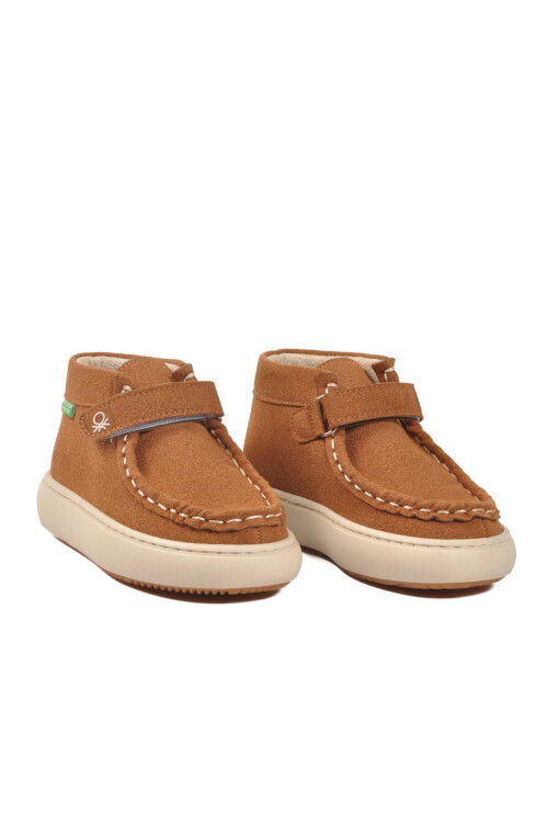 Taba Nubuk Keten Cırtlı Erkek Günlük Ayakkabı BNI-32069 P