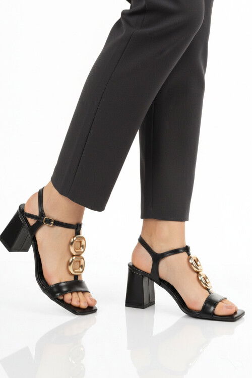 Taba Özel Gün ve Davet Kadın Topuklu Sandalet 670635 Z