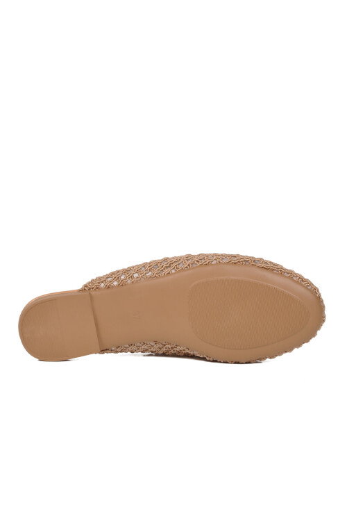 Taba Triko Hafif Önü Kapalı Kadın Terlik 335391 Z