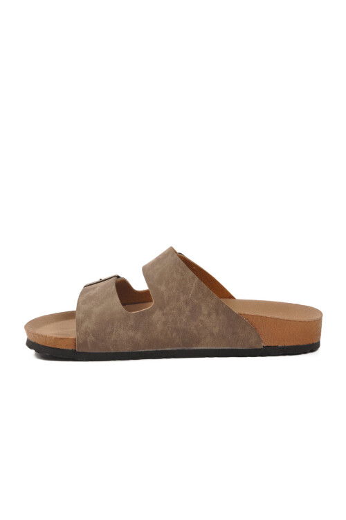 Vizon Çift Bantlı Hafif Günlük Erkek Terlik PC-7543 M