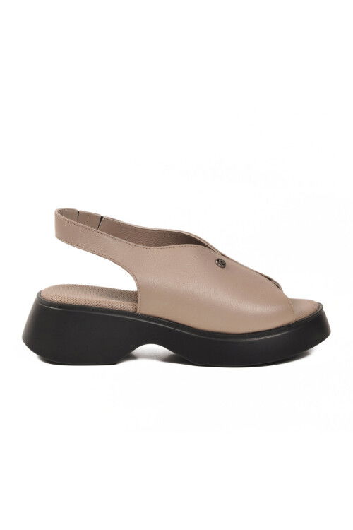 Vizon Kadın Günlük Topuklu Sandalet PC-7390 Z