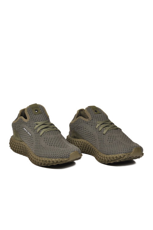 Yeşil Anorak Hafif Esnek Hava Alabilen Erkek Spor Ayakkabı Pc-30679 M