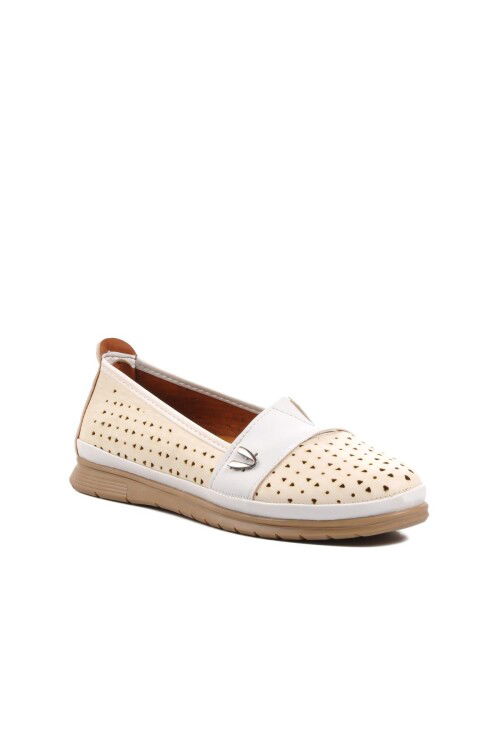 White-Nut Womens Casual Shoes 020 Z