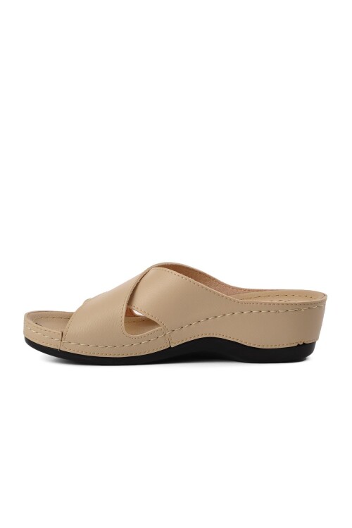 Beige Anatomic Womens Slippers 15.032 Z