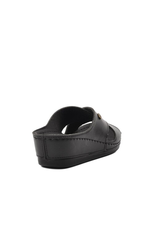 Black Anatomical Womens Slippers 15.032 Z