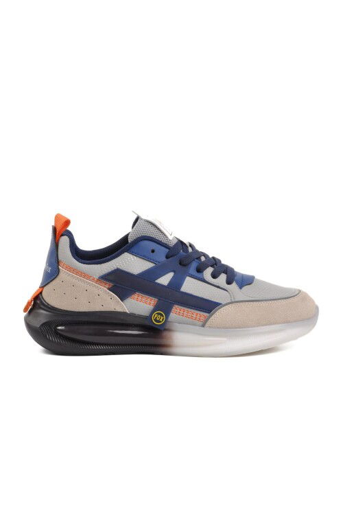 Gray Mens Sneakers 152-17202 M