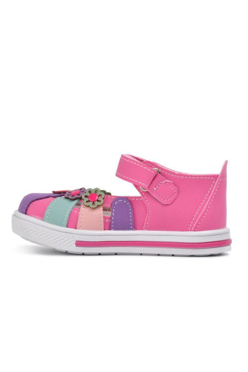 Pembe Ortopedik Kız Çocuk Sandalet 210106 Ç