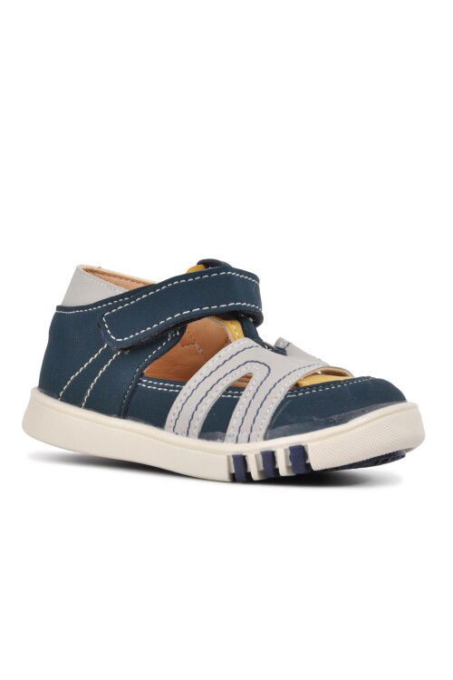 Lacivert Hardal Ortopedik Erkek Çocuk Ayakkabı 210108 Ç