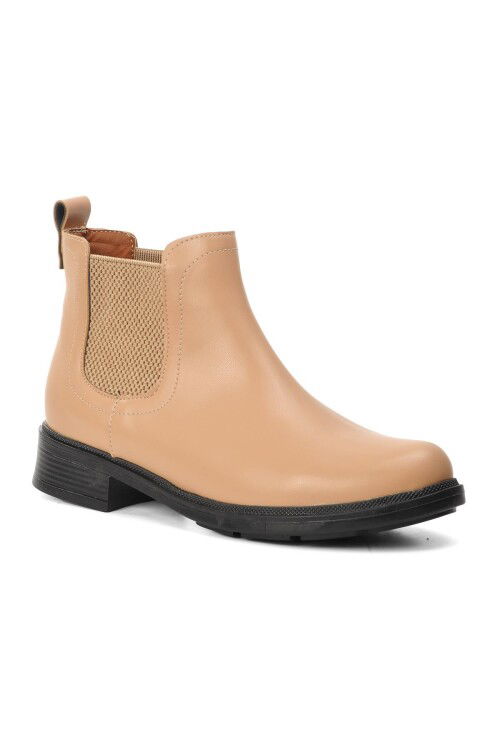 Nude Skin Non-Slip Sole Womens Boots 220202 Z