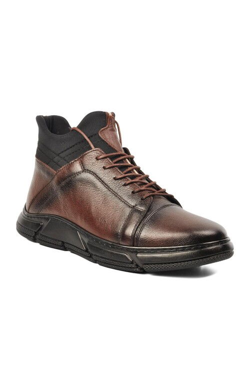 2400 Kahverengi İçi Dışı Hakiki Deri Erkek Bot