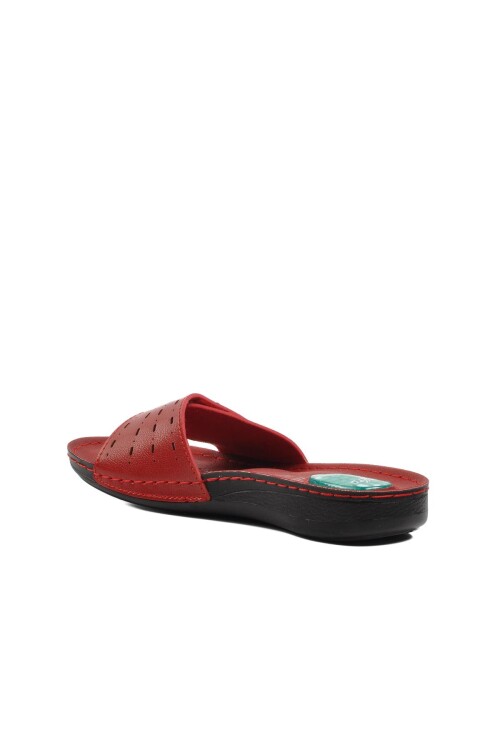 Red Gel Sole Anatomic Womens Slippers 6808 Z
